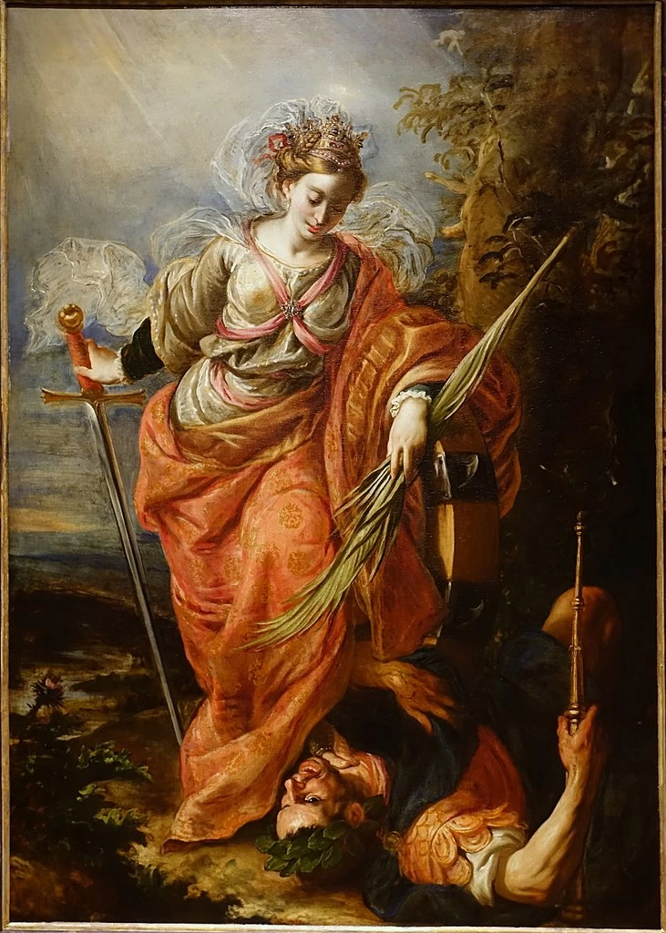 Santa Caterina d'Alessandria che domina Massenzio - Meadows Museum, Southern Methodist University